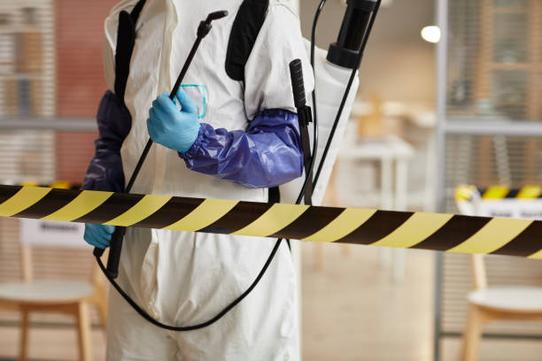 Professional Trauma Scene Cleanup technician working in Springfield, GA